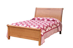Crescent-Sleigh-Bed
