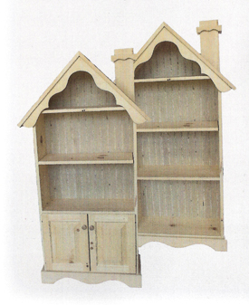 Dollhouse-Bookshelves