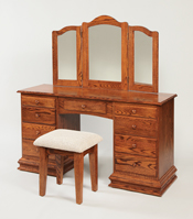 513-Deluxe-Dressing-Table,-812-Stool