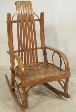 Bent-Oak-Child's-Rocker