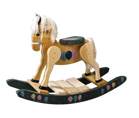 Balloon-Rocking-Horse---Green