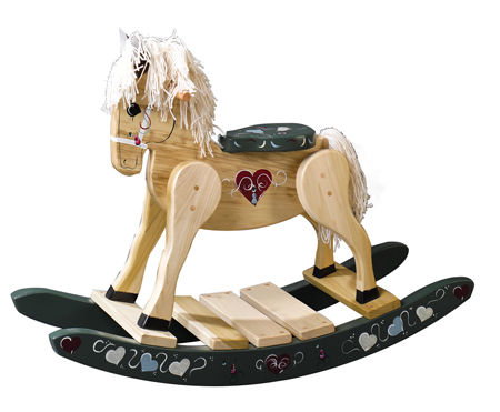 Heart-Rocking-Horse---Green