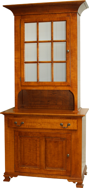 Williamsburg-Early-American-1-Door-Hutch