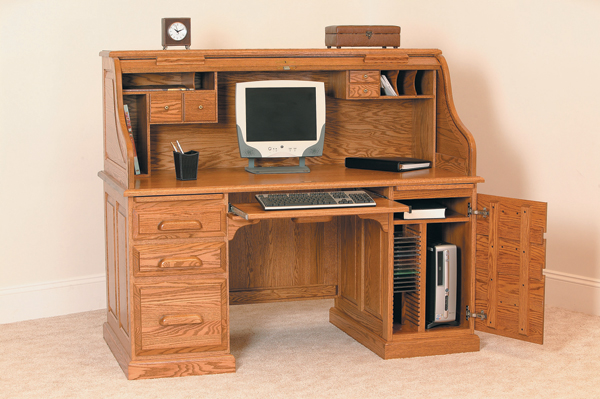 Vintage-Computer-Rolltop-60-inch