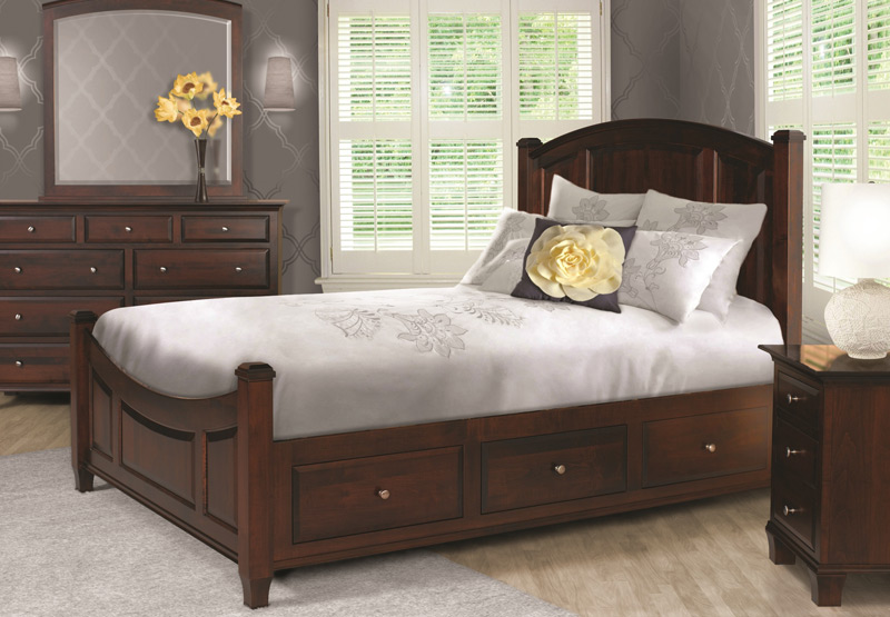 Harmony-Bed-with-optional-Storage-Rails